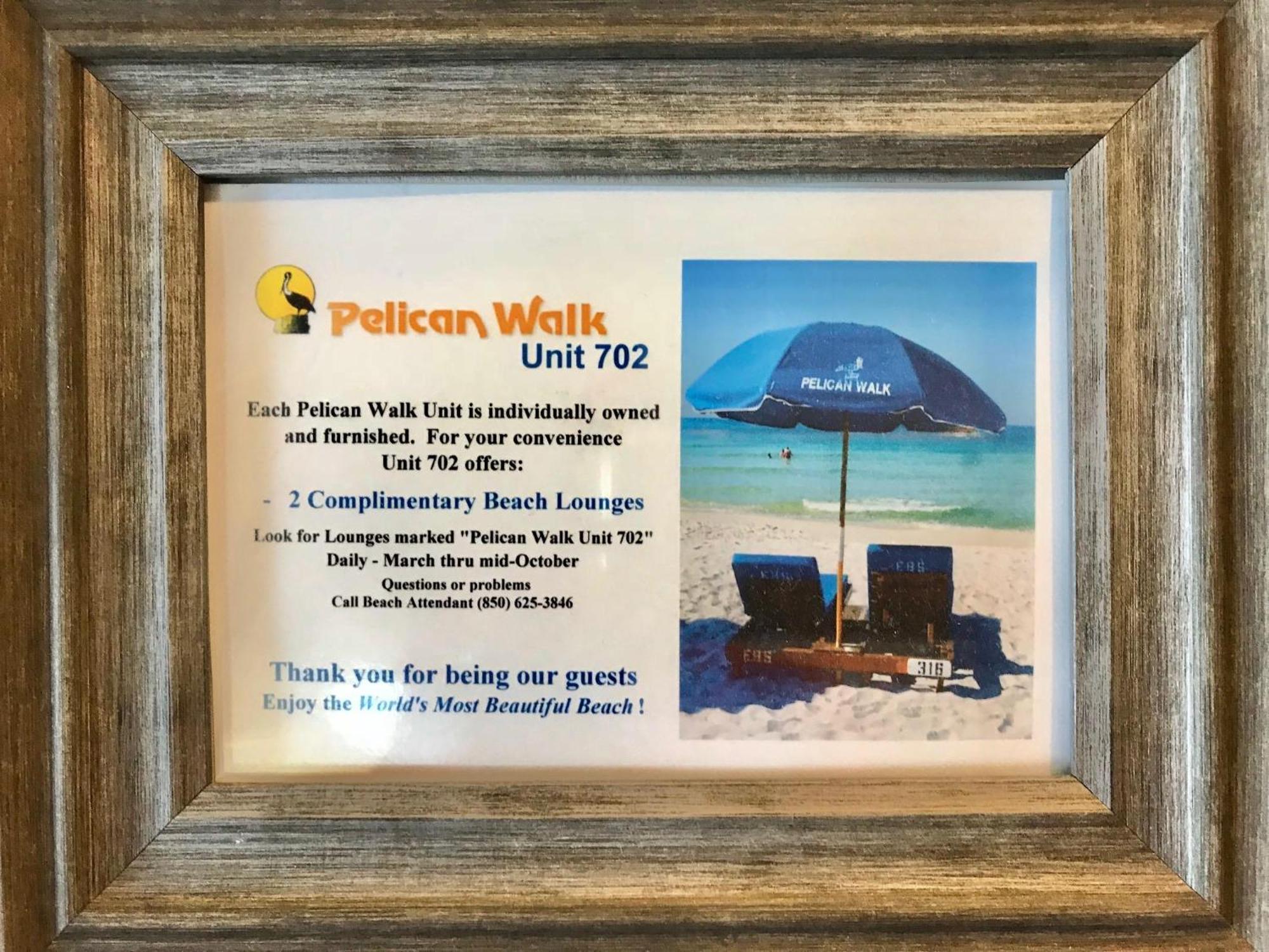 Pelican Walk 702 *